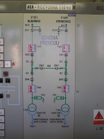 ECH R-110kV schema | Energetika Chropyně,  R-110 kV 